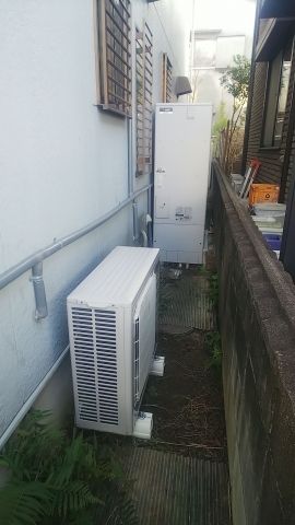 エコキュート交換工事　奈良県葛城市 - After