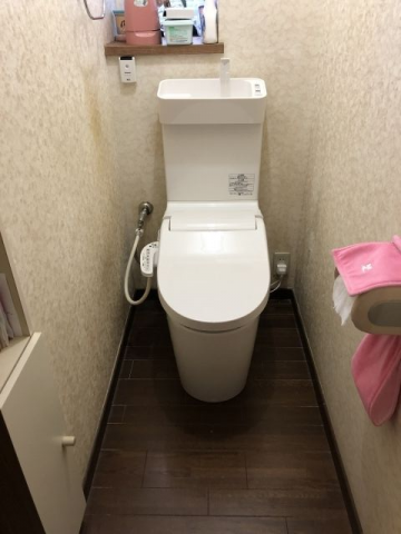 トイレ交換工事　東京都世田谷区　XCH3013WST