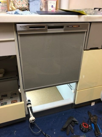ビルトイン食洗機交換工事　神奈川県横浜市金沢区 - After