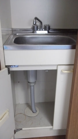 小型電気温水器取付工事　京都府京都市西京区　EHPN-F13N2-EFH4MK - Before