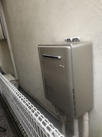 ガス給湯器交換工事　東京都昭島市　RUF-E2405SAW-A-set-13A