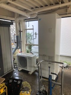 エコキュート交換工事　愛知県豊橋市　EQ46UFV-set - After