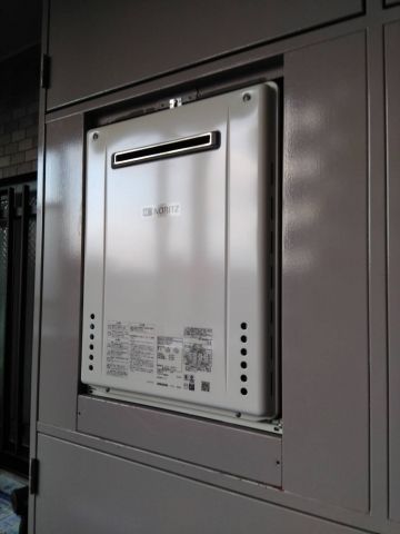 ガス給湯器交換工事　東京都青梅市　GT-1660SAWX-1-BL-set-13A