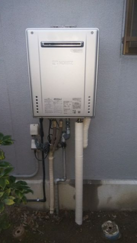ガス給湯器交換工事　広島県広島市安芸区　GT-C2462SAWX-BL-set-13A