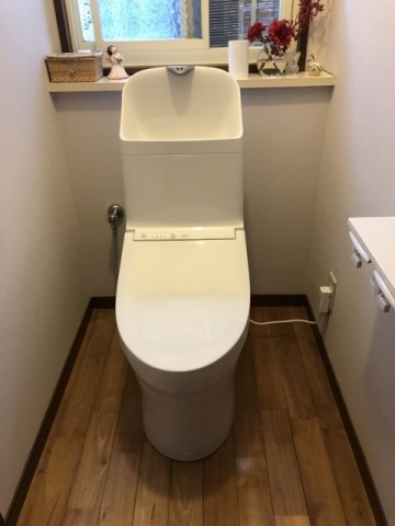 トイレ交換工事　宮崎県宮崎市　CES9155M-NW1 - After