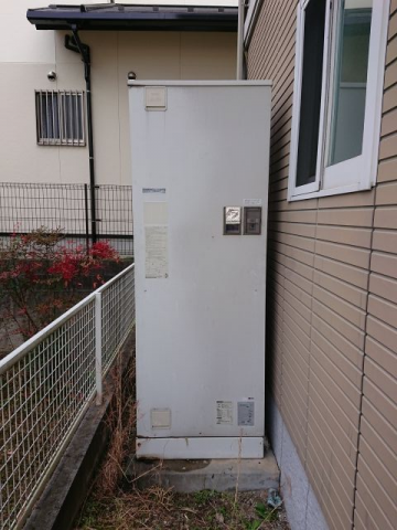 電気温水器交換工事　広島県広島市安佐北区　SRT-J37CD5-set - Before