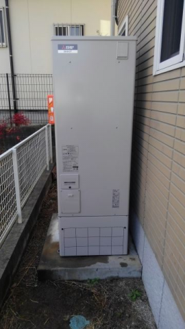 電気温水器交換工事　広島県広島市安佐北区　SRT-J37CD5-set - After