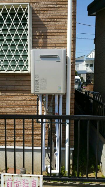 給湯器交換工事　千葉県習志野市　RUF-E2405SAW-13A-set