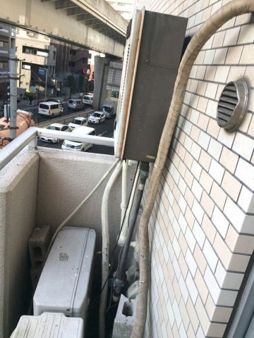 給湯器・ガス配管交換工事　東京都荒川区　GQ-1639WS - Before