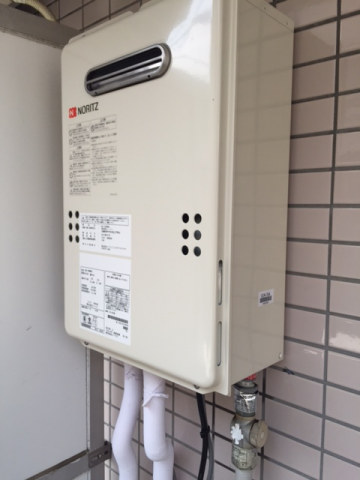 給湯器交換工事　東京都杉並区　GQ-1639WS-set