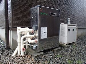石油給湯器交換工事　滋賀県長浜市　OTQ-C4704AYSBL-set