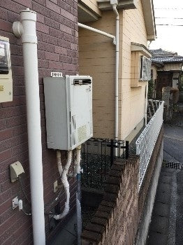 給湯器交換工事　神奈川県横浜市旭区　RUF-E2405SAW-13A-set - Before