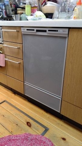 ビルトイン食洗機交換工事　京都府木津川市　NP-45VD7S