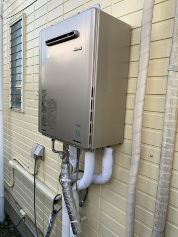 ガス給湯器 ビルトインガスコンロ交換工事　東京都八王子市　RUF-E1615SAW-A-set-13A - After