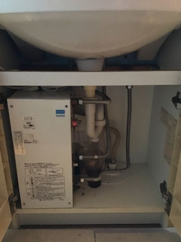 小型電気温水器交換工事　愛知県一宮市　RESK06A2 - Before