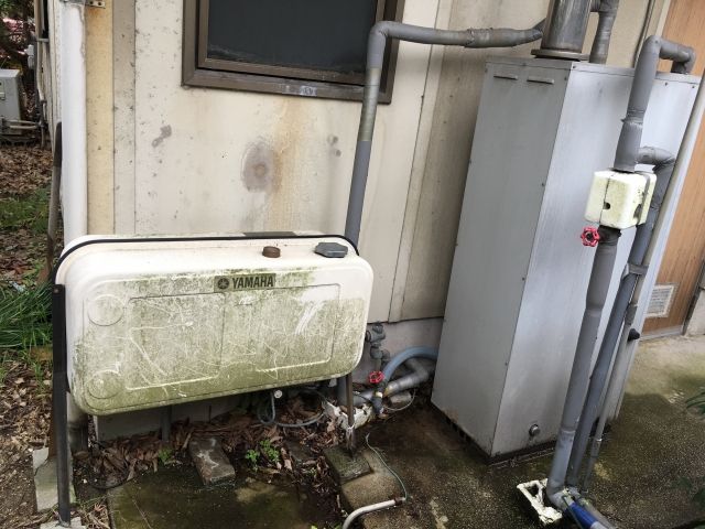 石油給湯器交換工事　愛知県名古屋市名東区　UIB-SA47MX-M - Before