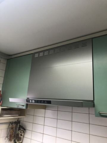 レンジフード ビルトインガスコンロ交換工事　東京都足立区　RHS31W23L7RSTW-LPG
