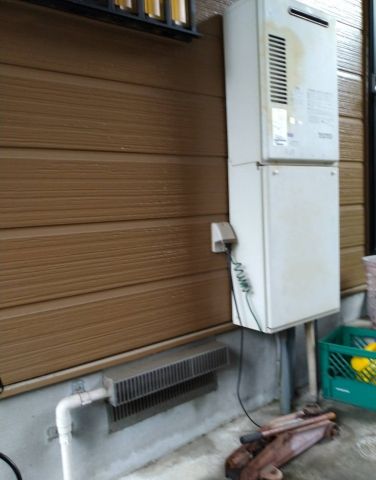 ガス給湯器交換工事　愛知県一宮市　RUF-E2008SAW-A-set-13A - Before