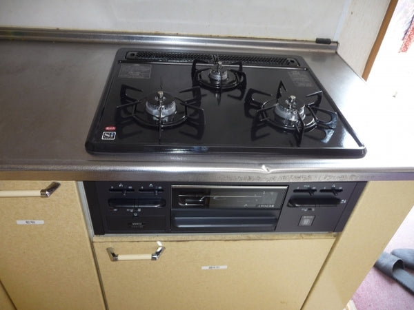 ビルトインガスコンロ交換工事　福岡県鞍手郡小竹町　N3GN2RSQ1