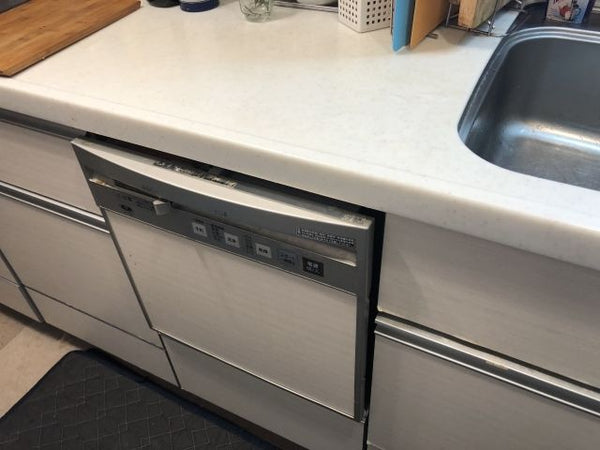 ビルトイン食洗機交換工事　兵庫県明石市　RSW-404A-SV
