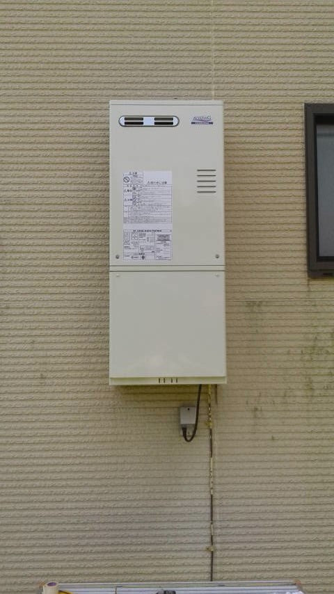 石油給湯器交換工事　新潟県上越市　UKB-AG470FMX-MW