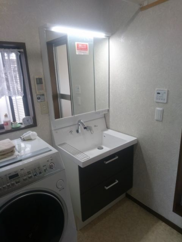 洗面化粧台交換工事　千葉県市川市　AR3FH-755SY-U-VR1H