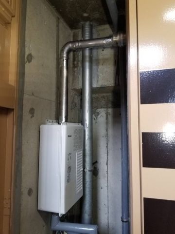 ガス給湯器交換工事　三重県四日市市　RUX-V1615SWFA-A-E-13A - After