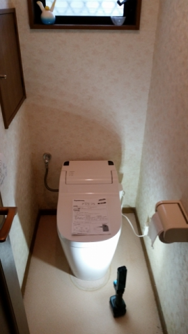 トイレ交換工事(笹原）　神奈川県相模原市中央区　XCH1101WS-sale
