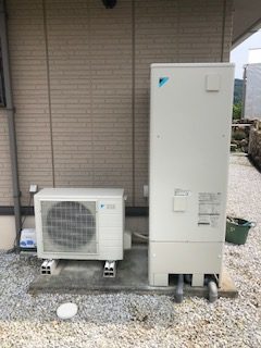 エコキュート交換工事　静岡県浜松市北区　EQN37UFV-set