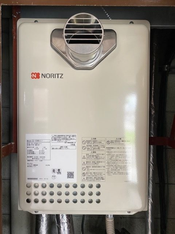 ガス給湯器交換工事　大分県大分市　GQ-1639WS-C-1-set-13A