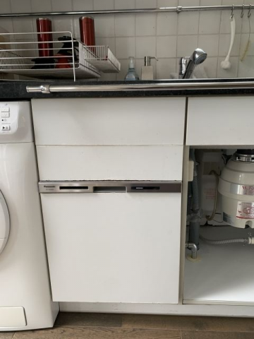 ビルトイン食洗機交換工事　神奈川県足柄下郡湯河原町　NP-45MS8W