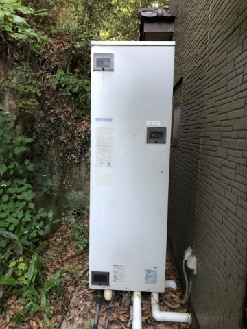 エコキュート交換工事　岡山県和気郡和気町　SRT-W464-set - Before