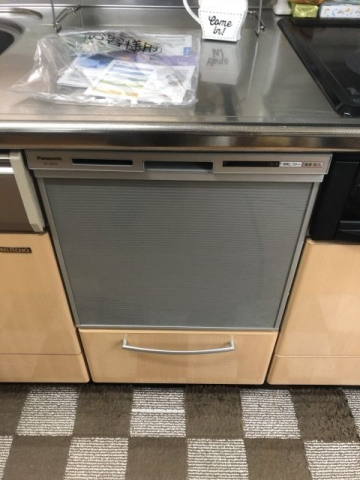 ビルトイン食洗機交換工事　福岡県小郡市　NP-45VS7S