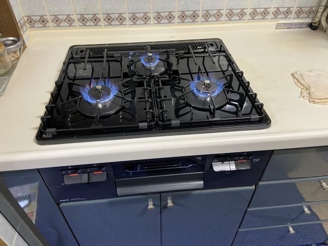 ビルトインガスコンロ交換工事　埼玉県さいたま市見沼区　N3WQ6RWTS-13A - After