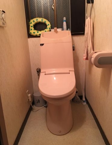 トイレ交換工事　京都府宇治市　XCH3013WST - Before