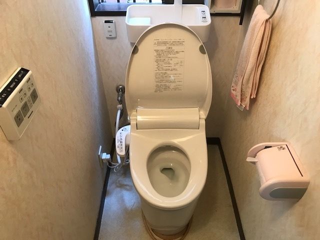 トイレ交換工事　京都府宇治市　XCH3013WST - After