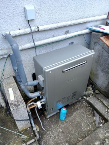 ガス給湯器交換工事　熊本県熊本市西区　GT-C2062SARX-BL-LPG