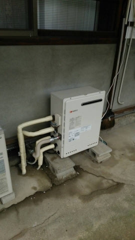 給湯器交換工事　奈良県天理市　GT-2450ARX-2BL-set