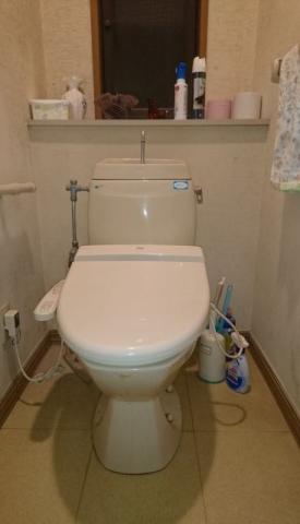 トイレ 便座交換工事　宮城県仙台市泉区　XCH3013WST - Before
