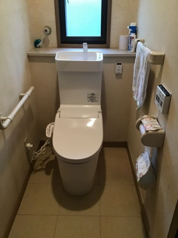 トイレ 便座交換工事　宮城県仙台市泉区　XCH3013WST