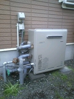 給湯器交換工事　静岡県静岡市葵区　RUF-E2405AG-set