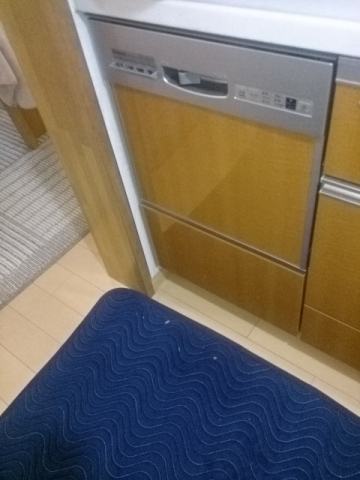 ビルトイン食洗機交換工事(筒井）　神奈川県横浜市旭区　RKW-403A-SV-sale