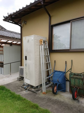 エコキュート交換工事　奈良県大和郡山市　SRT-S464U-set - Before