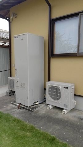 エコキュート交換工事　奈良県大和郡山市　SRT-S464U-set