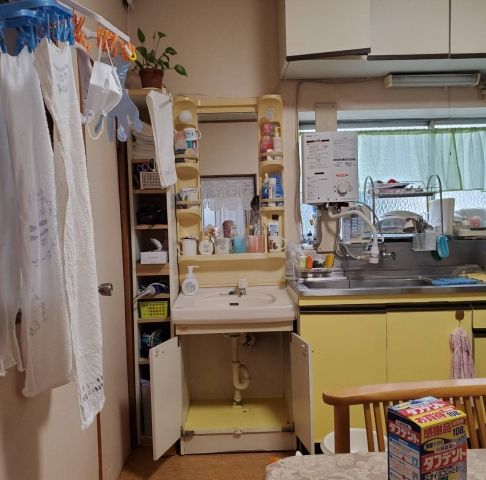 洗面化粧台交換工事　東京都新宿区　RESK06A1 - Before