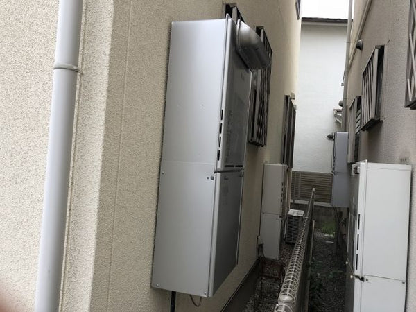 ガス給湯器交換工事　大阪府枚方市　RUF-E2406AW-set-13A