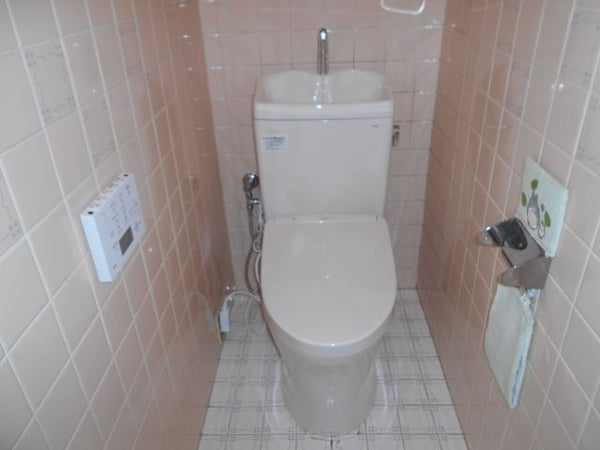 トイレ交換工事　福岡県北九州市小倉北区　TCF4733AKR-SC1