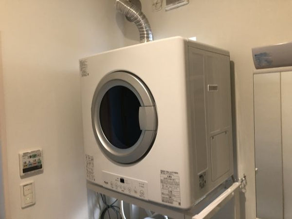 ガス衣類乾燥機交換工事　大阪府和泉市　RDT-54S-SV-koujiset-13A