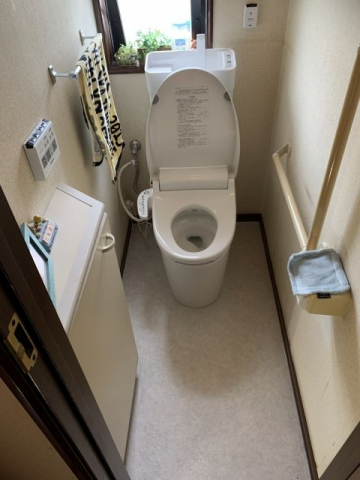 トイレ交換工事　神奈川県茅ヶ崎市　XCH3013WST - After