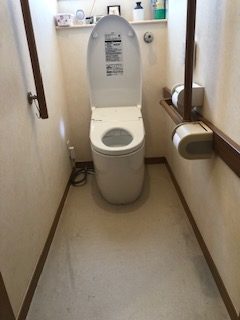 トイレ交換工事　宮城県仙台市泉区　CES9898FR-NW1